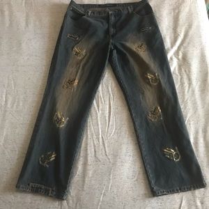 Miskeen Originals Men’s Jeans Hands Size 42